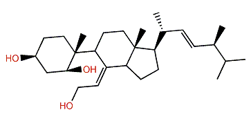 (7Z,22E,24S)-24-Methyl-5,6-secocholesta-7,22-dien-3b,5b,6-triol
