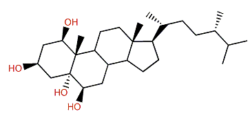 (24S)-24-Methyl-5a-cholestane-1b,3b,5,6b-tetrol