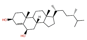 (24S)-24-Methylcholest-4-en-3b,6b-diol