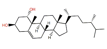 (24S)-24-Methylcholest-5-en-1a,3b-diol