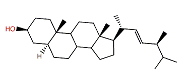 (22E,24S)-24-Methylcholest-22-en-3b-ol