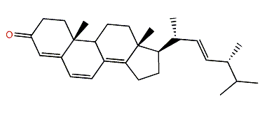(22E,24S)-24-Methylcholesta-4,6,8(14),22-tetraen-3-one