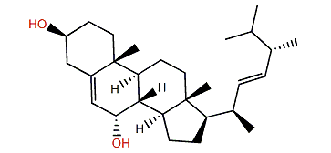(22E,24S)-24-Methylcholesta-5,22-dien-3b,7a-diol
