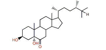 (24S)-24-Methylcholestane-3b,5a-diol-6-one