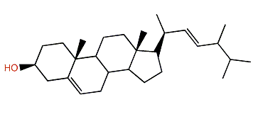(22E)-24-Methylcholesta-5,22-dien-3b-ol