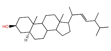 24-Methyl-5a-cholest-22-en-3b-ol