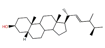 24-Methyl-5b-cholest-22-en-3b-ol