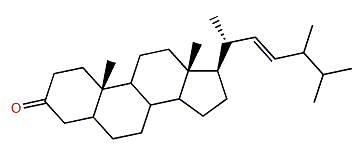 24-Methylcholest-22-en-3-one