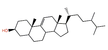 24-Methylcholest-9(11)-en-3b-ol