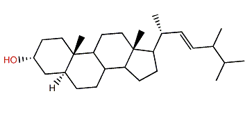 (22E)-24-Methylcholest-22-en-3a-ol