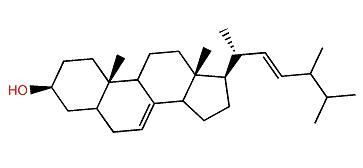24-Methylcholesta-7,22-dien-3b-ol