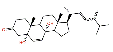 (22E,24xi)-5,8-Dihydroxyergosta-6,22-dien-3-one