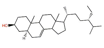(24xi)-24-Ethyl-5a-cholest-7-en-3b-ol