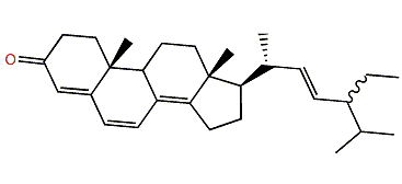 (22E,24xi)-24-Ethylcholesta-4,6,8(14),22-tetraen-3-one