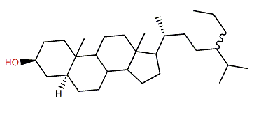 (24xi)-24-Propyl-5a-cholestane-3b-ol