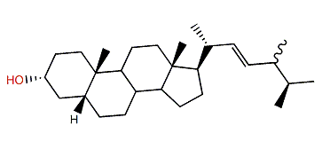 (24xi)-24-Methyl-5b-cholest-22-en-3a-ol