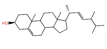(22E,24xi)-24-Methylcholesta-5,22-dien-3b-ol