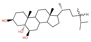 (24xi)-24-Methylcholestane-3b,5a,6b-triol