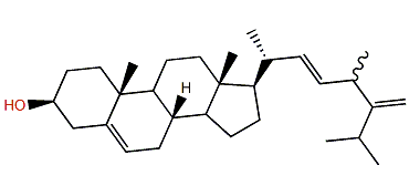 (22E,24xi)-24,27,27-Trimethylcholesta-5,22,26-trien-3b-ol
