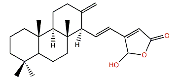 25-Hydroxy-13(24),15,17-cheilanthatrien-19,25-olide