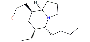 5,6,8-Indolizidine 253H