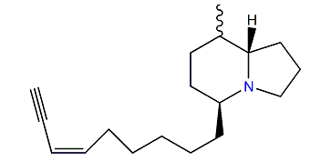 (5S)-8-Methyl-5-((Z)-non-6-en-8-ynyl)-octahydroindolizine