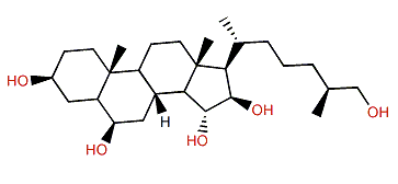 (25S)-Cholestane-3b,6b,15a,16b,26-pentol