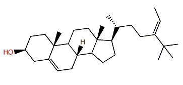 (E)-25-Methylstigmasta-5,24(28)-dien-3-ol