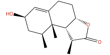 (2R)-2-Hydroxylemnal-1(10)-en-12-one