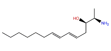 (2R,3R,5E,7E)-2-Amino-5,7-tetradecadien-3-ol
