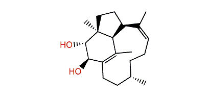 (2R,3R,4S,7R,8Z,12S,16S)-Trinervita-1(15),8-diene-2,3-diol