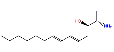 (2R,3S,5E,7E)-2-Amino-5,7-tetradecadien-3-ol