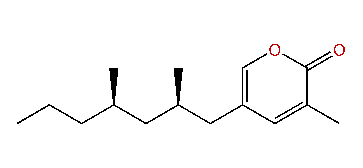 (2R,4R)-5-(2,4-dimethylheptanyl)-3-methyl-2H-pyran-2-one