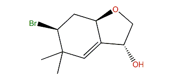 (2R,4R,6S)-6-Bromo-1,4-epoxy-3(8)-ochtoden-2-ol