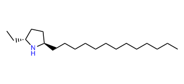 (2R,5R)-2-Ethyl-5-tridecylpyrrolidine