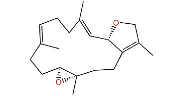 (2R,7R,8R)-Isosarcophytoxide