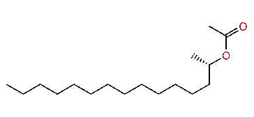 (2S)-Pentadecan-2-yl acetate