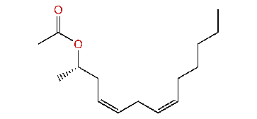 (Z,Z)-4,7-Tridecadien-(2S)-2-yl acetate