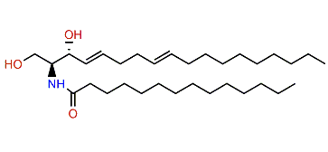 (2S,3R,4E,8E)-2-(Tetradecanoylamino)-4,8-octadecadien-1,3-diol