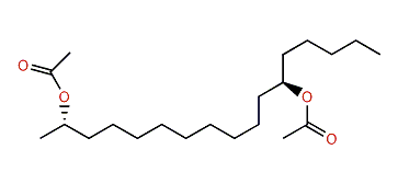 (2S,12S)-2,12-Diacetoxyheptadecane