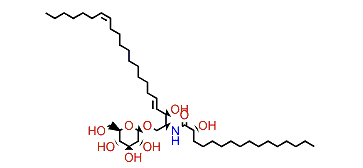 (2S,3R,4E,15Z)-1-(b-D-Glucopyranosyloxy)-3-hydroxy-2-[(R)-2-hydroxyhexadecanoyl]-amino-4,15-docosadiene