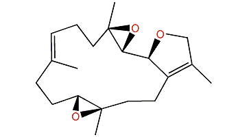 (2S,3R,4R,11R,12R)-Isosarcophytobisepoxide