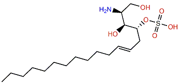 (E)-(2S,3S,4R)-2-Amino-1,3-dihydroxyoctadec-6-ene-4-sulfate