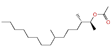 (2S,3S)-3,7-Dimethylpentadecan-2-yl acetate
