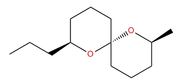 (2S,6R,8S)-2-Propyl-8-methyl-1,7-dioxaspiro[5.5]undecane