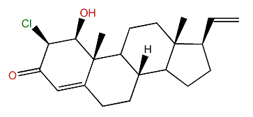 (1b,2b)-2-Chloro-1-hydroxypregna-4,20-dien-3-one