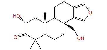 2b,17-Dihydroxy-13(16),14-spongiadien-3-one
