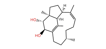 2b,3a-Dihydroxy-1(15),8-trinervitadiene