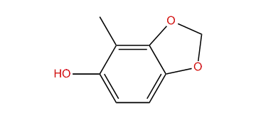 2-Methyl-3,4-(methylenedioxy)-phenol