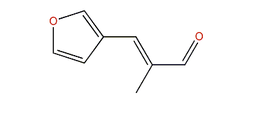 2-Methyl-3-(3-furyl)-propenal